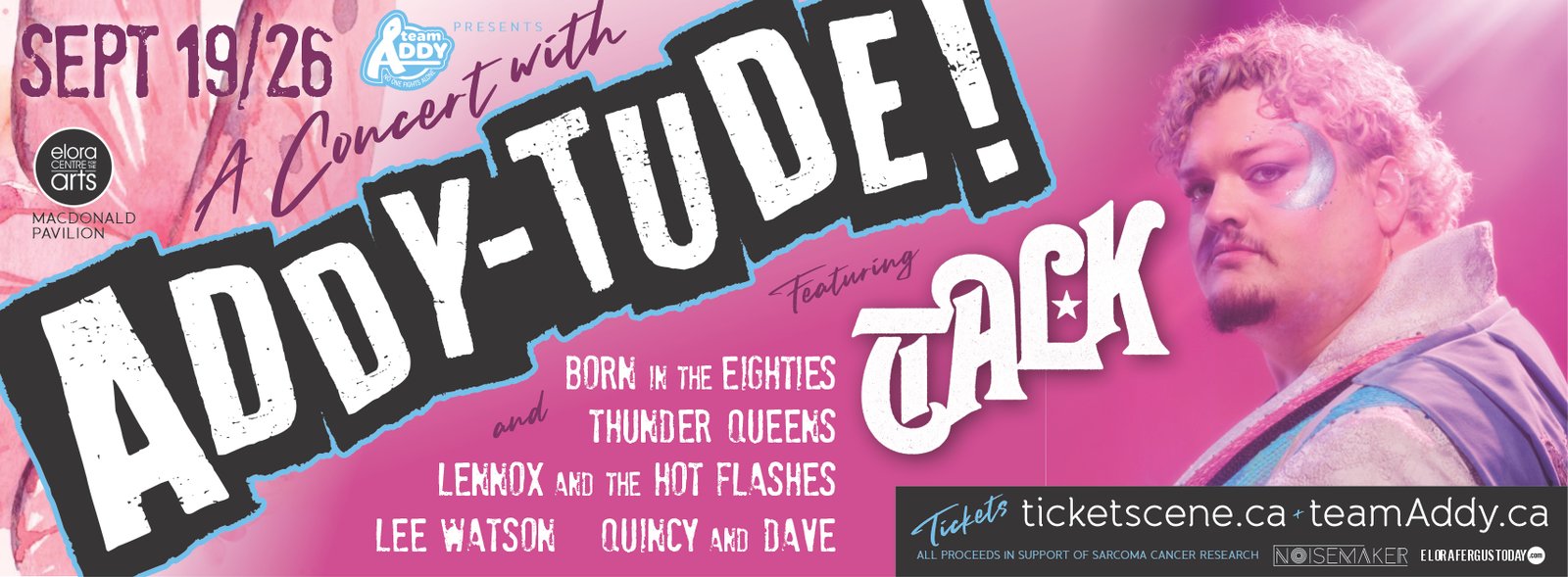A Concert with ADDY-TUDE on September 19, 2026 featuring TALK and supporting artists